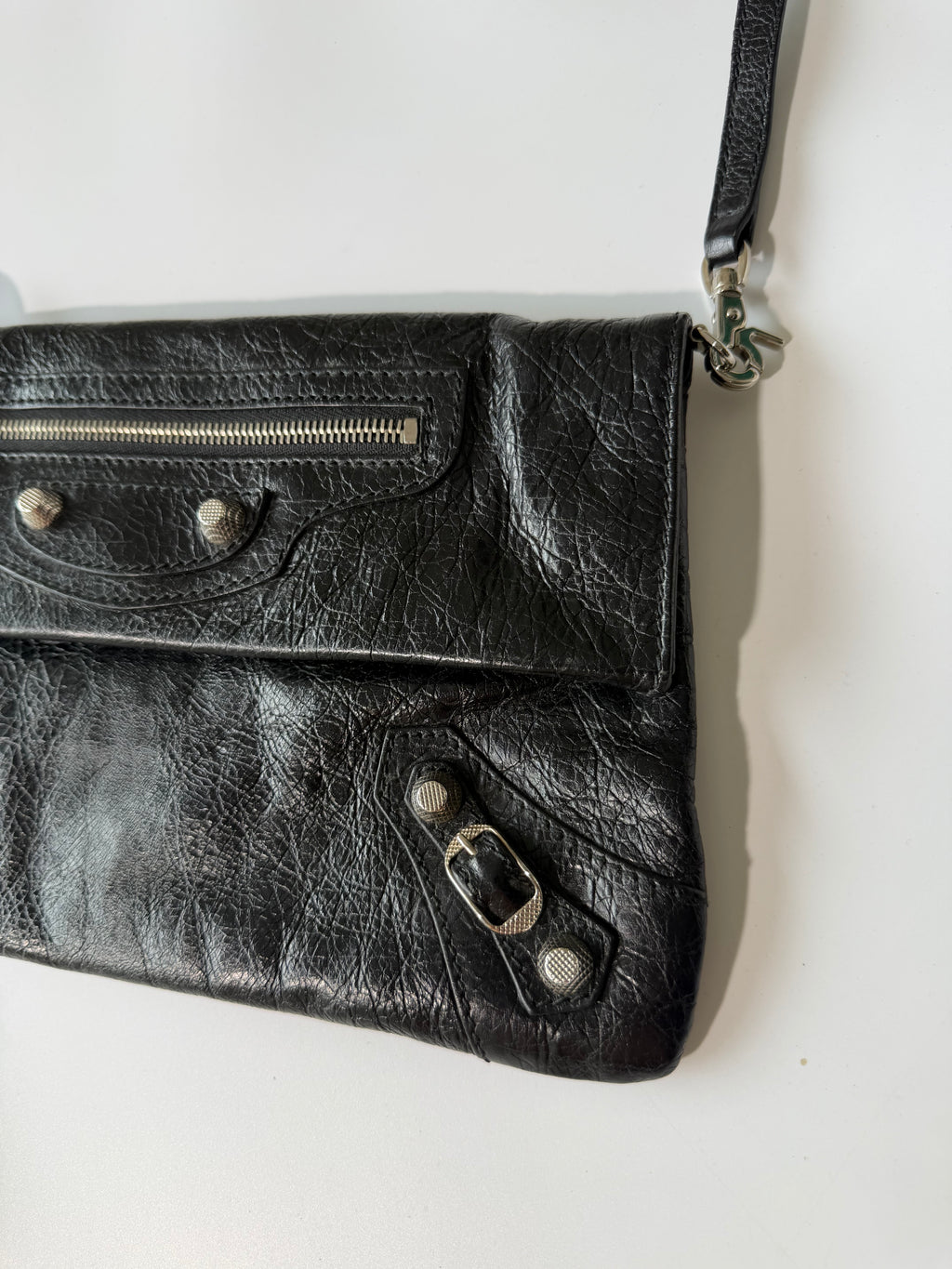Balenciaga Giant 12 Envelope Clutch Crossbody Bag
