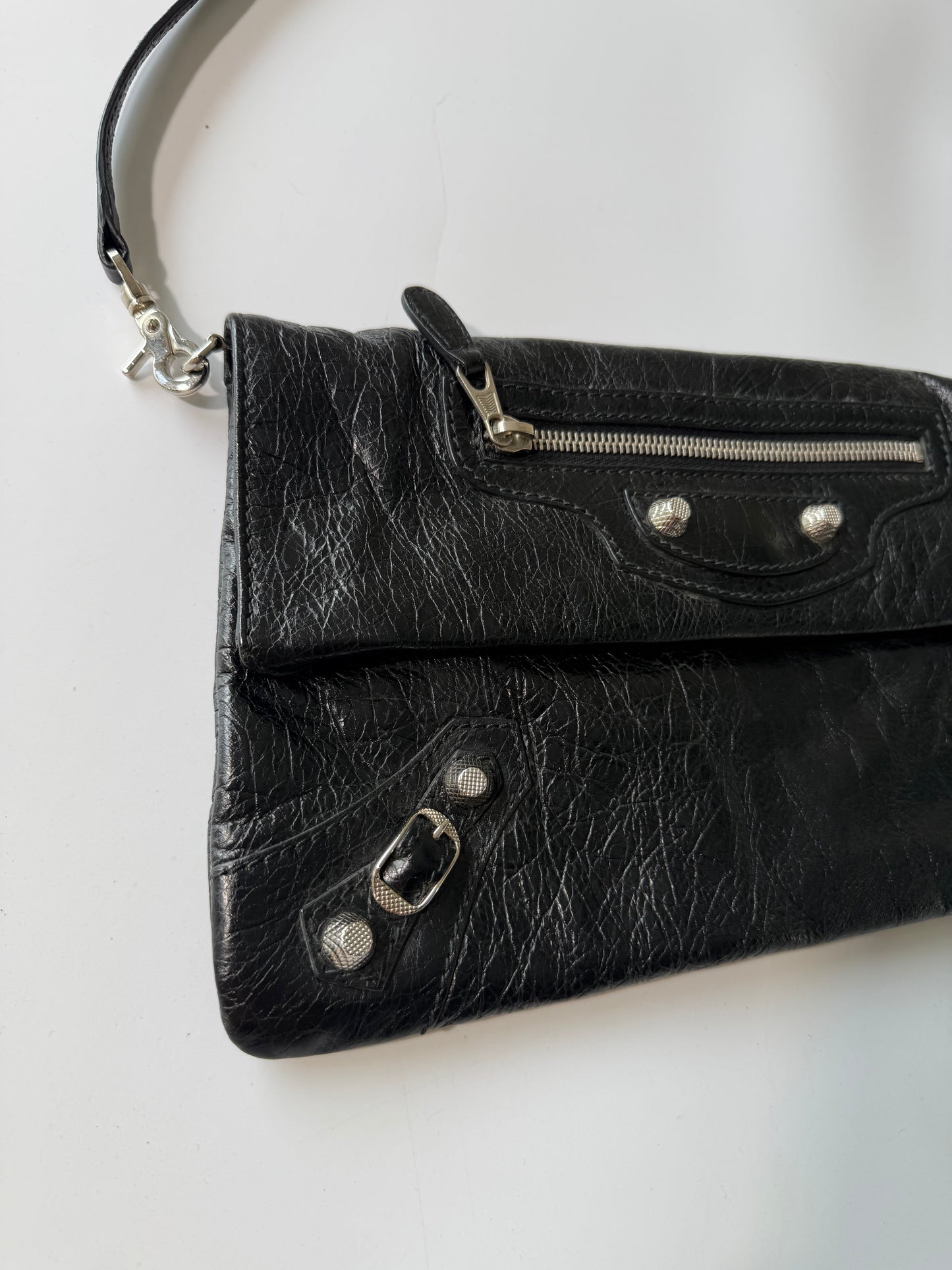 Balenciaga Giant 12 Envelope Clutch Crossbody Bag