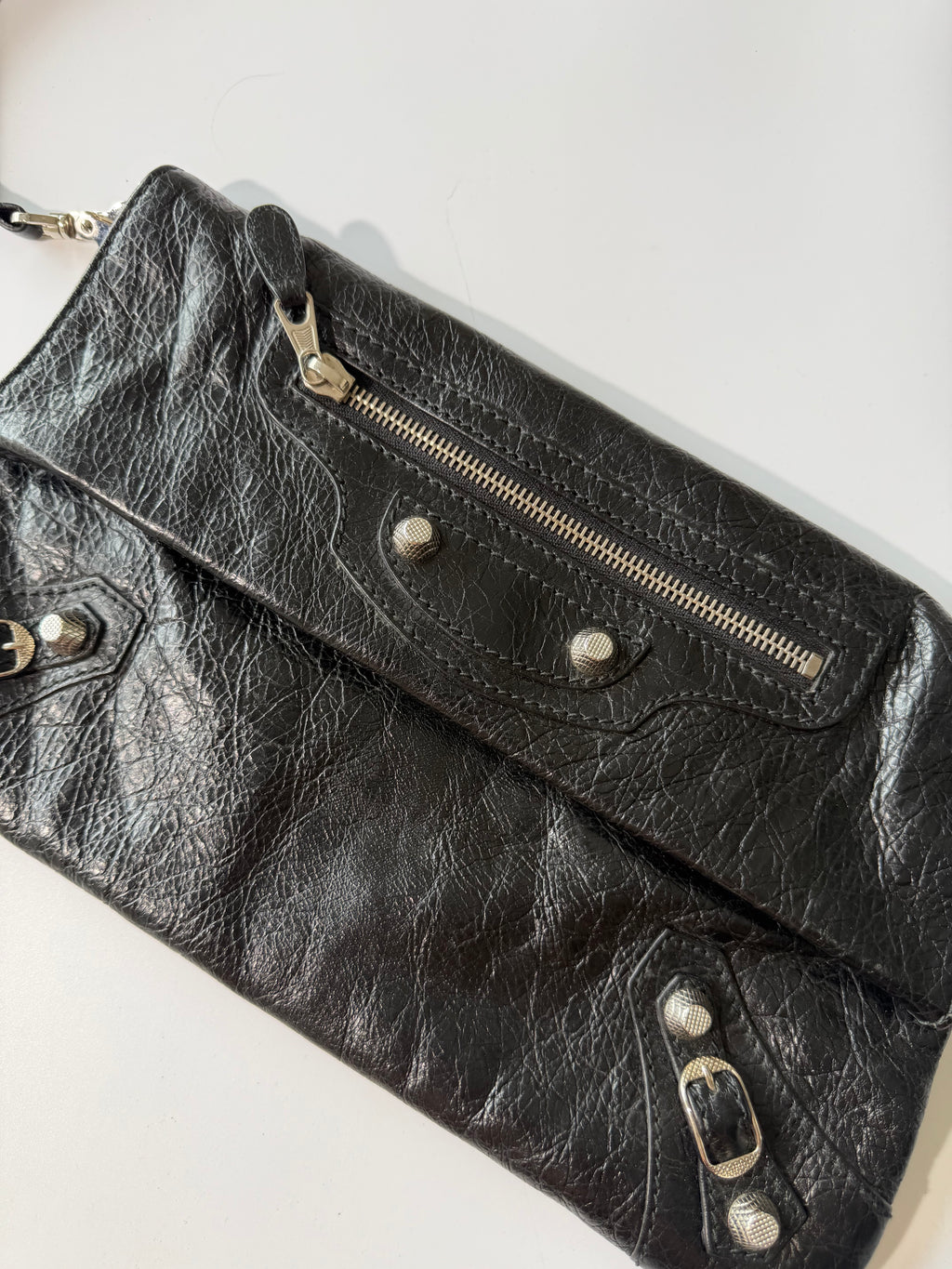 Balenciaga Giant 12 Envelope Clutch Crossbody Bag