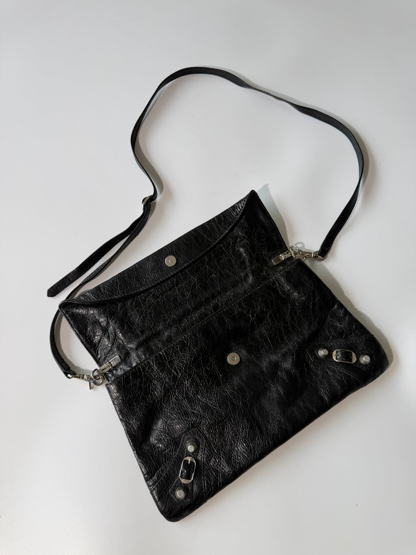 Balenciaga Giant 12 Envelope Clutch Crossbody Bag