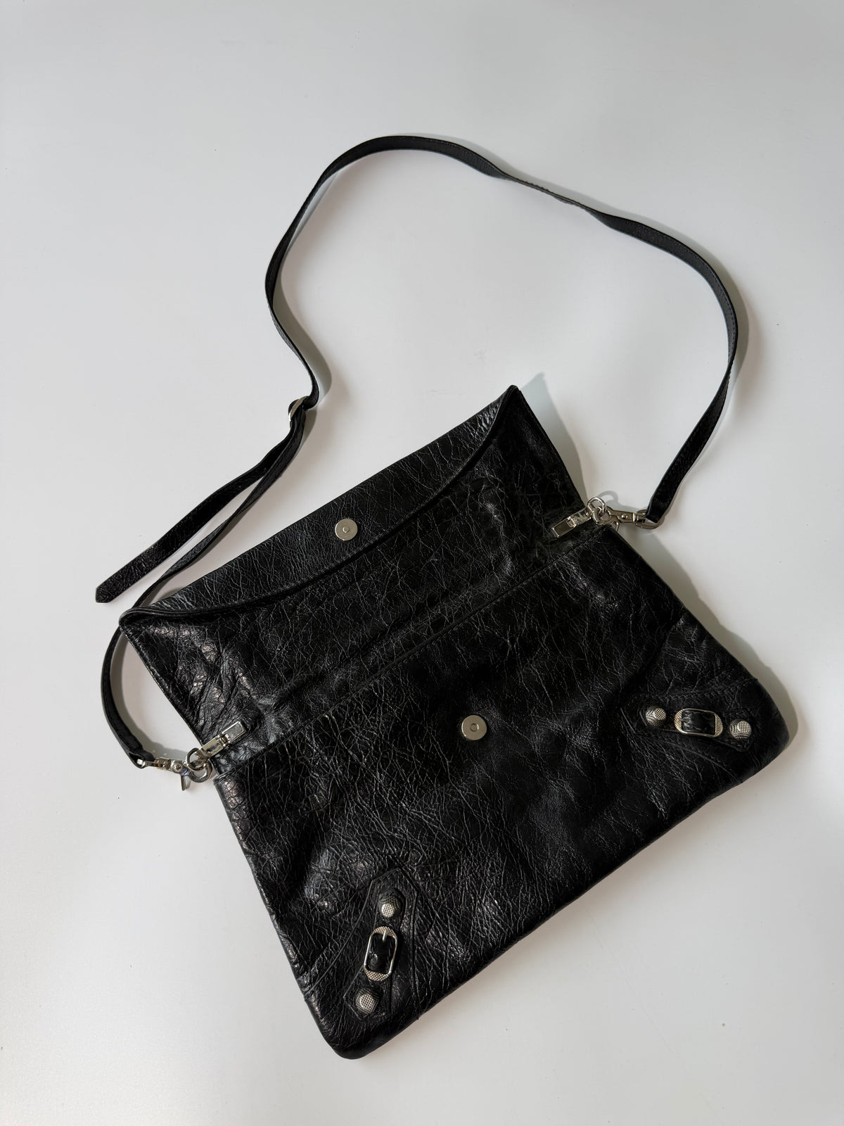 Balenciaga Giant 12 Envelope Clutch Crossbody Bag