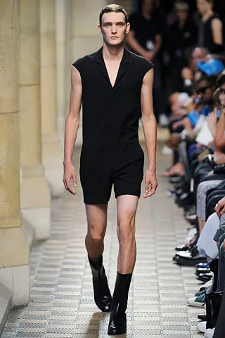 Raf Simons Spring-Summer 2009 Black Romper
