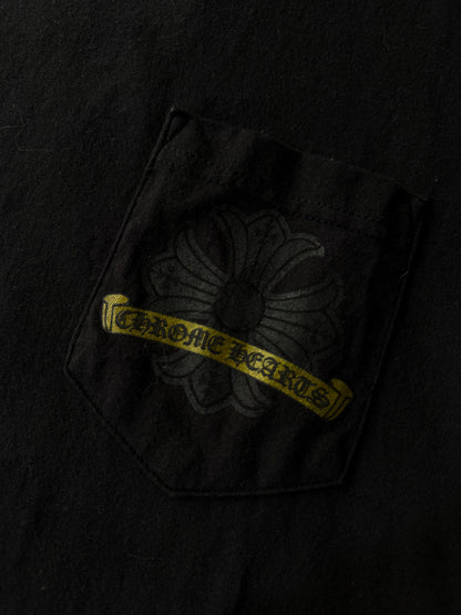 Vintage Chrome Hearts Horseshoe Logo Pocket Tee