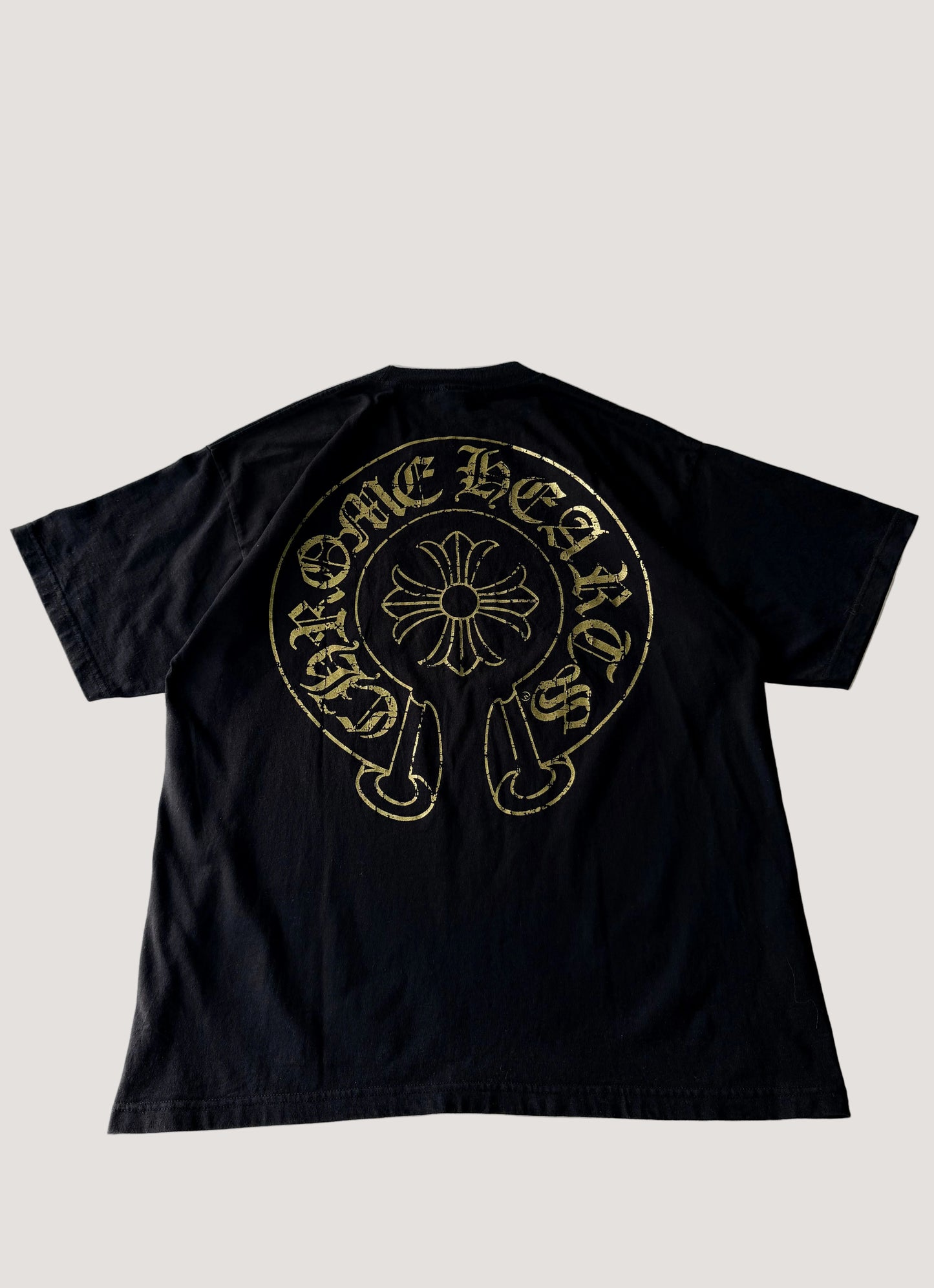 Vintage Chrome Hearts Horseshoe Logo Pocket Tee