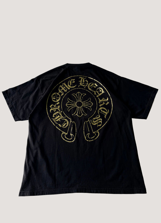Vintage Chrome Hearts Horseshoe Logo Pocket Tee