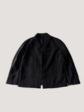 Maison Margiela Line 4 Black Collarless Jacket