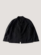 Maison Margiela Line 4 Black Collarless Jacket
