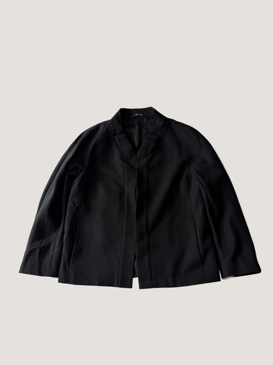 Maison Margiela Line 4 Black Collarless Jacket