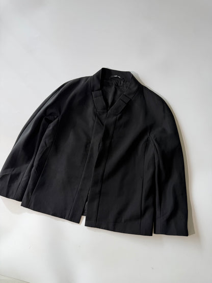 Maison Margiela Line 4 Black Collarless Jacket