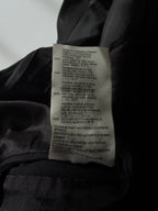 Maison Margiela Line 4 Black Collarless Jacket