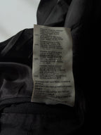 Maison Margiela Line 4 Black Collarless Jacket