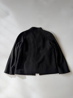 Maison Margiela Line 4 Black Collarless Jacket