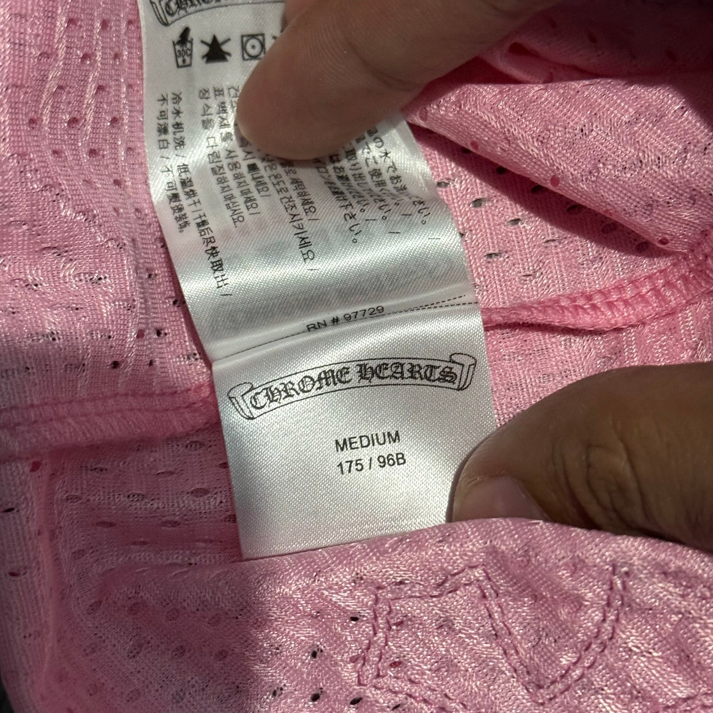 Chrome Hearts Pink Jersey