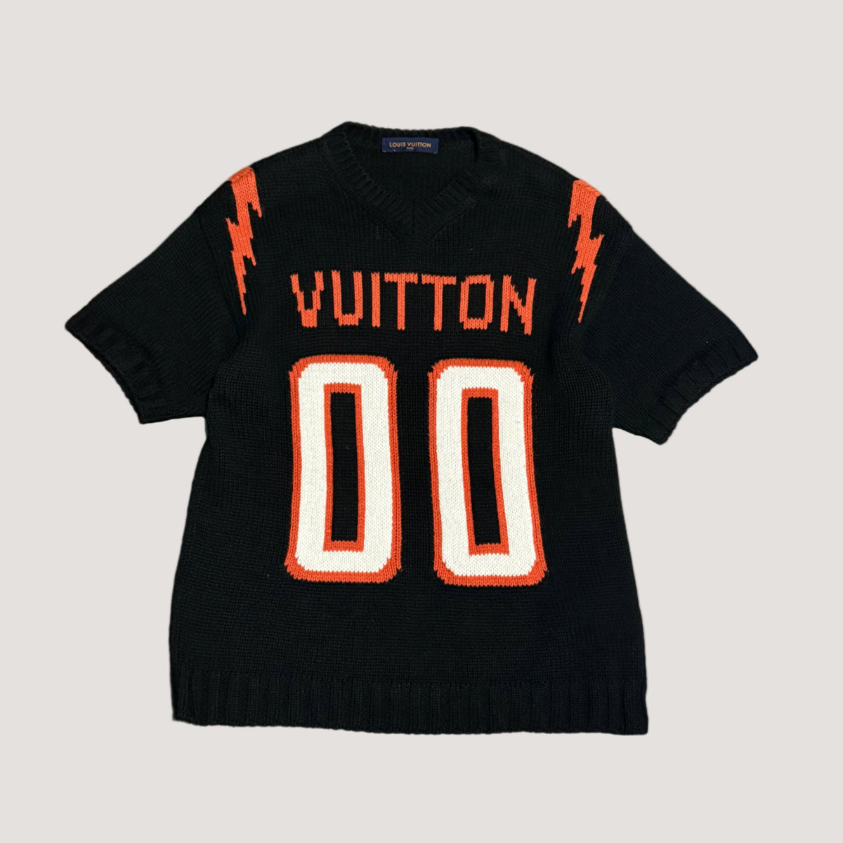 Louis Vuitton Intarsia Football Chunky Tee