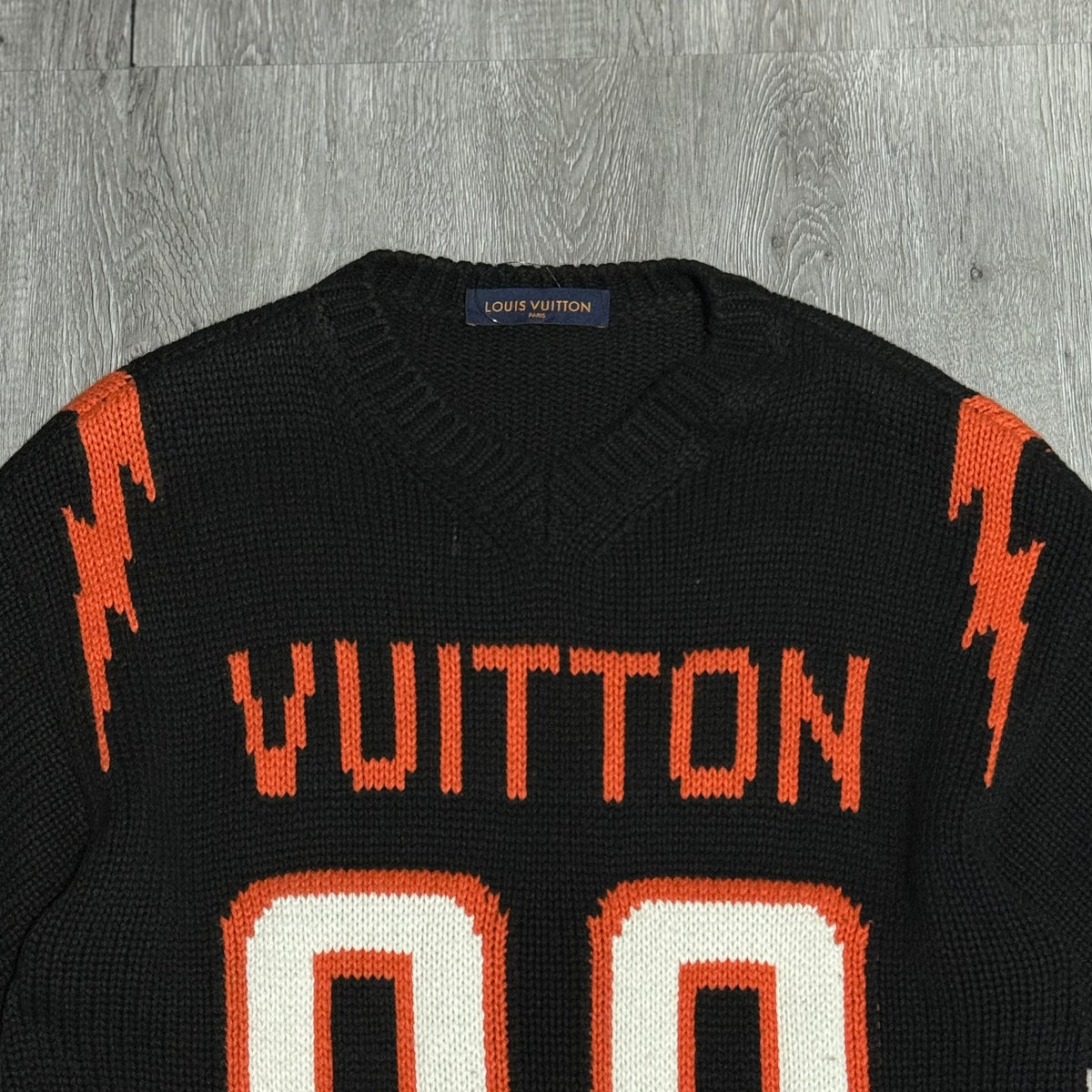 Louis Vuitton Intarsia Football Chunky Tee