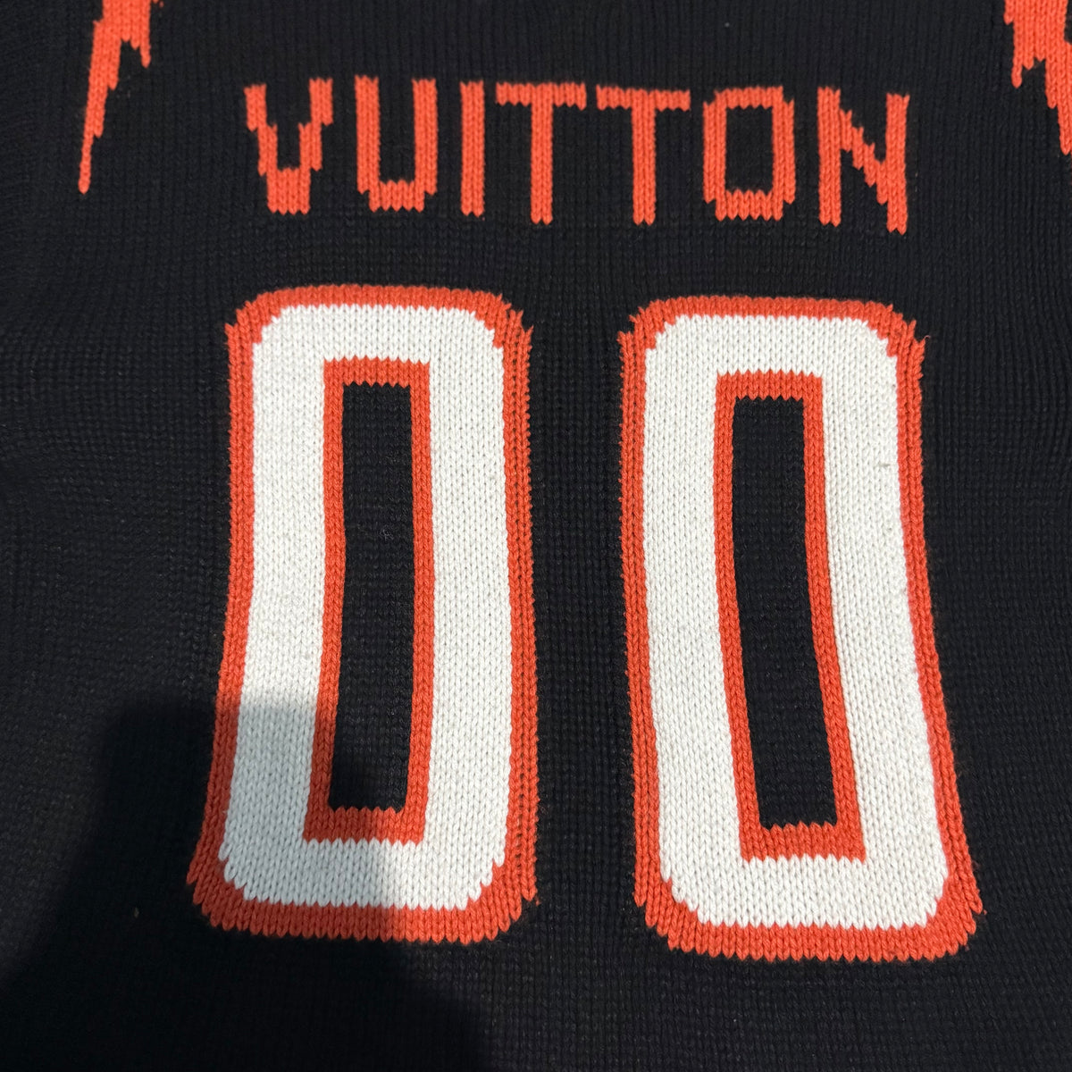 Louis Vuitton Intarsia Football Chunky Tee