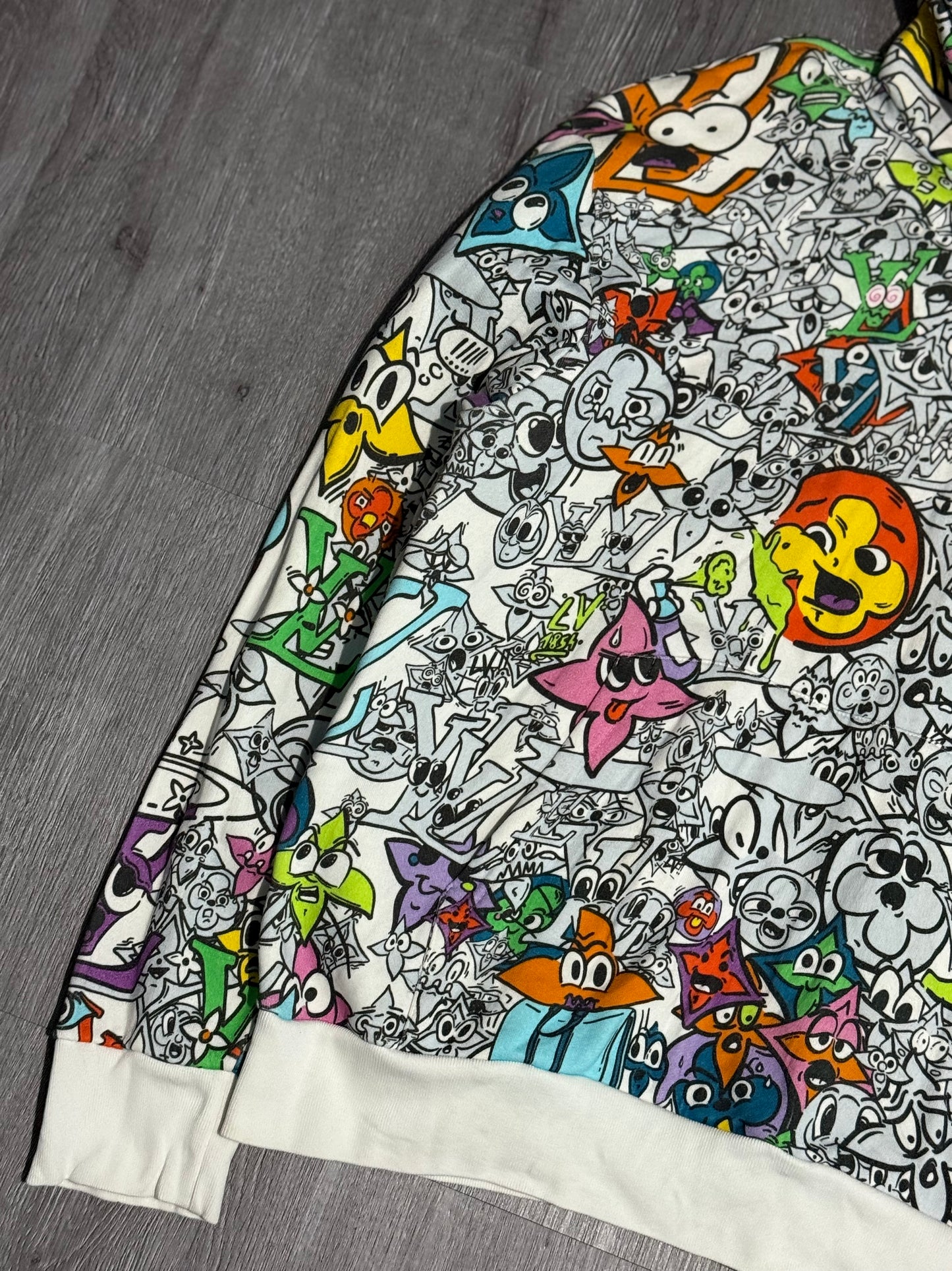 LOUIS VUITTON 2023SS Monogram Comics Hoodie
