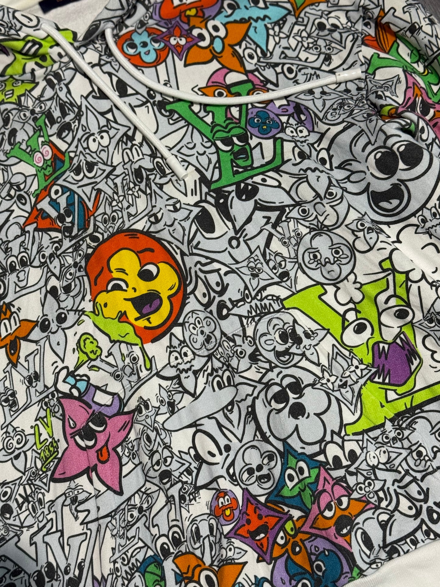 LOUIS VUITTON 2023SS Monogram Comics Hoodie