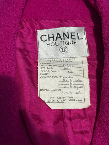 Chanel Pink Tweed Jacket
