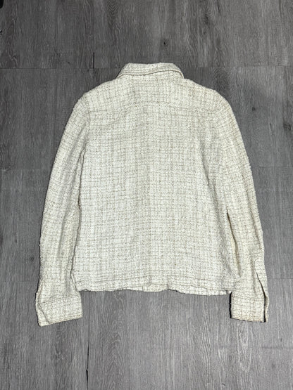 Chanel Beige Tweed Shirt