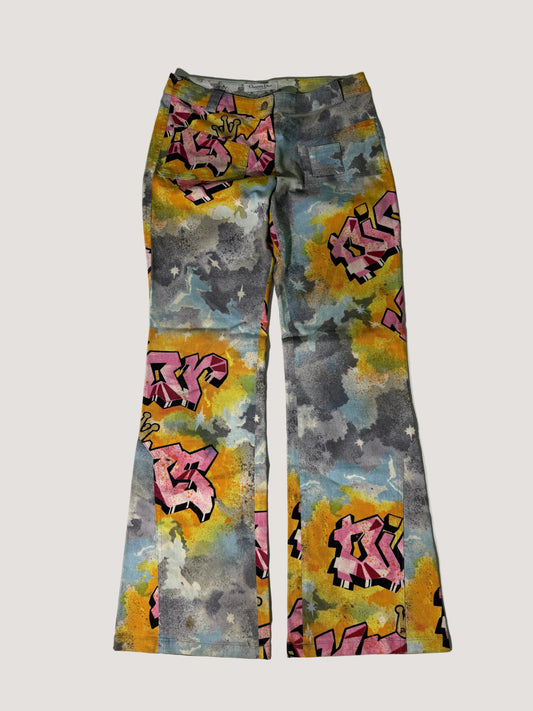S/S2004 Christian Dior by John Galliano Kaos Graffiti Pants