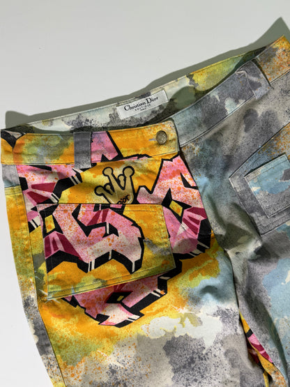 S/S2004 Christian Dior by John Galliano Kaos Graffiti Pants
