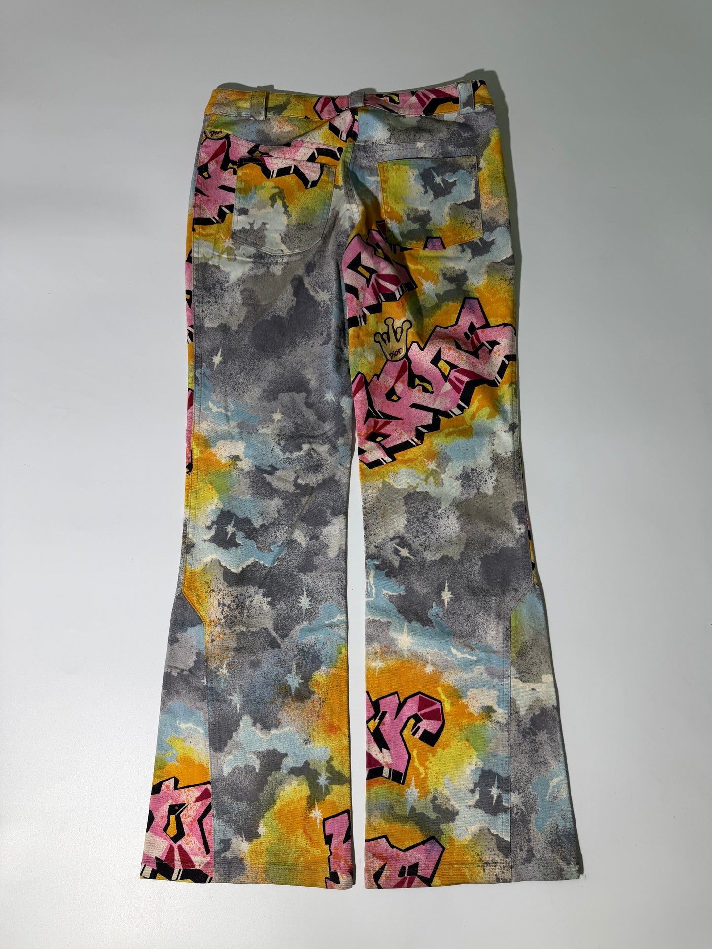 S/S2004 Christian Dior by John Galliano Kaos Graffiti Pants