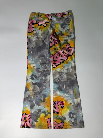 S/S2004 Christian Dior by John Galliano Kaos Graffiti Pants