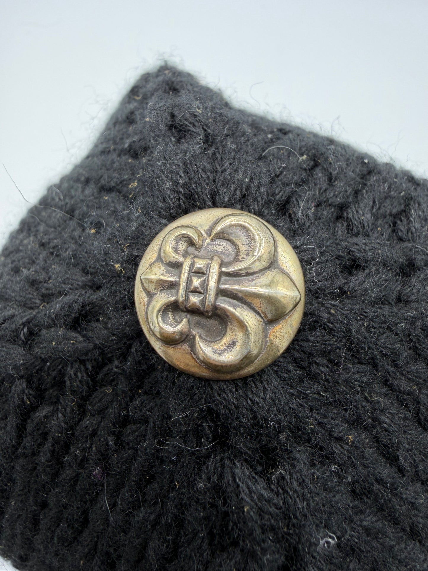 Chrome hearts Fleur Patch Cashmere Beanie