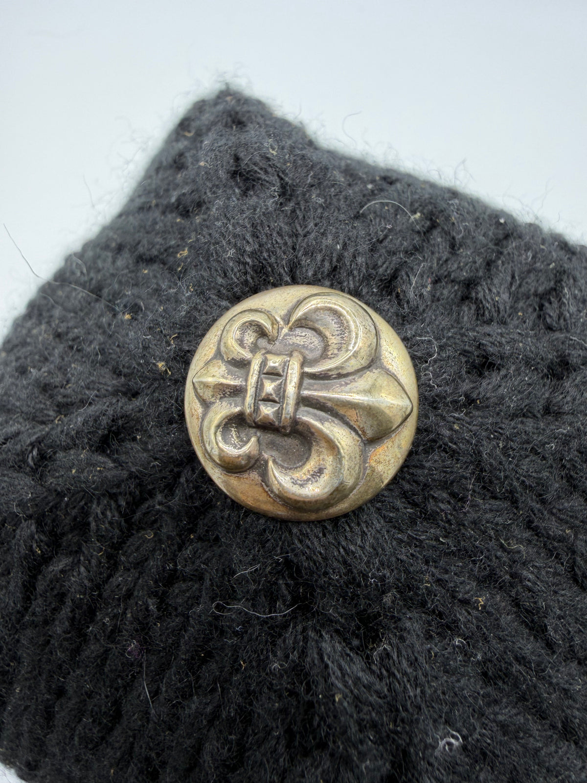 Chrome hearts Fleur Patch Cashmere Beanie