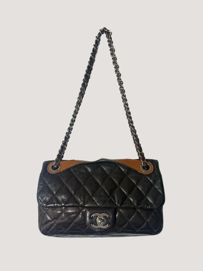 Chanel Brown In The Mix Flap Bag