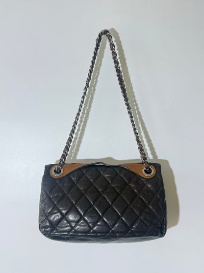 Chanel Brown In The Mix Flap Bag