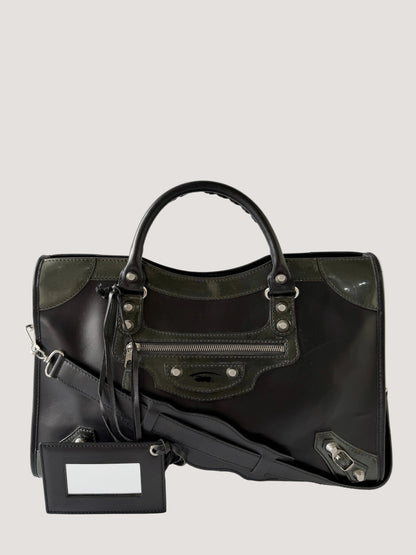 Balenciaga Holiday Green Matte Gaint 12 Motorcycle City
