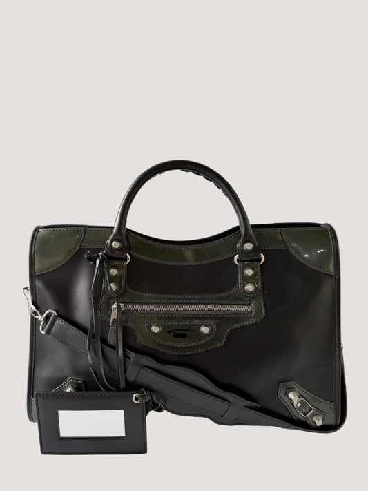 Balenciaga Holiday Green Matte Gaint 12 Motorcycle City