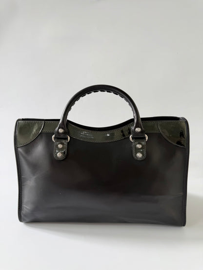 Balenciaga Holiday Green Matte Gaint 12 Motorcycle City