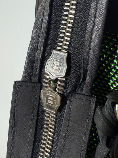 2000’s Balenciaga Green Mesh Motocross Classic City Bag