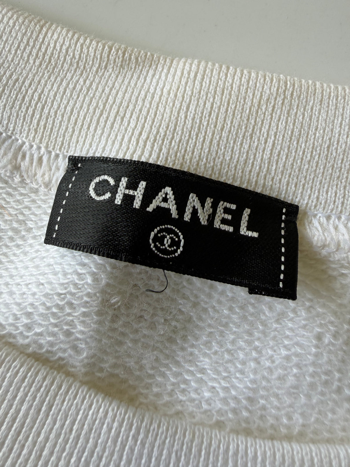 Chanel Metallic Leaf Coco Mark Tee