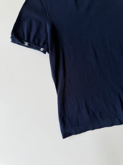 1997 Chanel Boutique Coco Mark Maillot T-Shirt