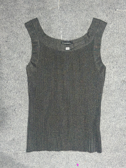 Chanel Pleated Tank Top & Skirt Set