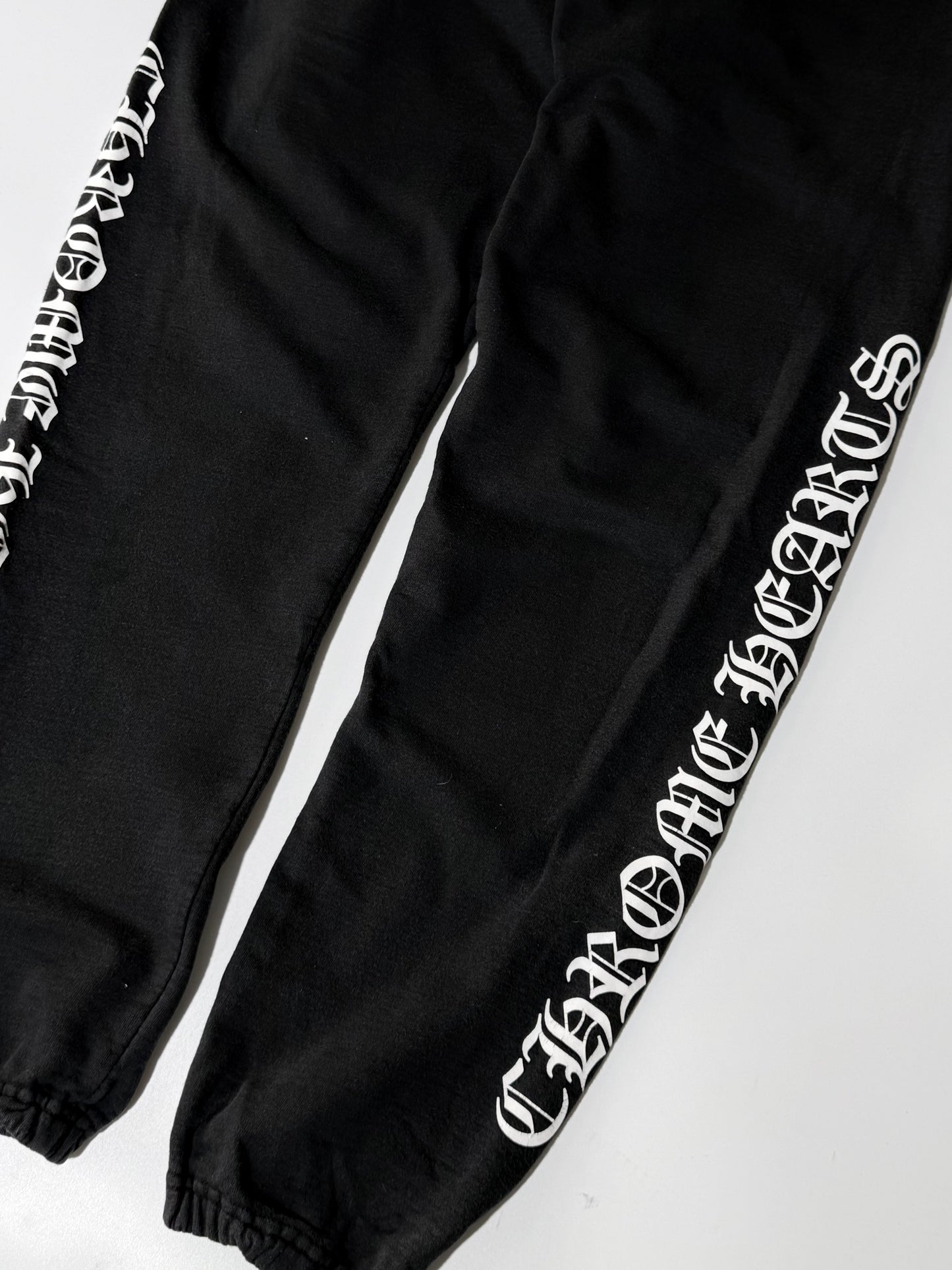 Chrome Hearts Script Black Sweatpants
