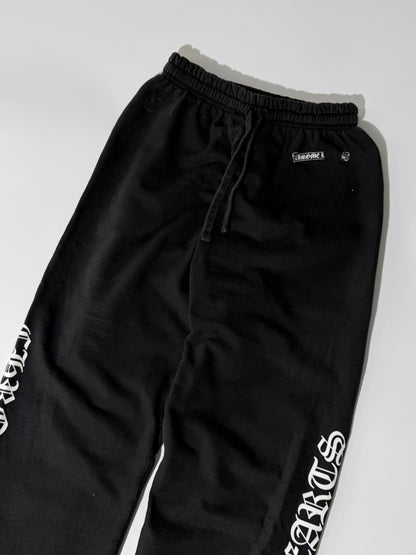 Chrome Hearts Script Black Sweatpants
