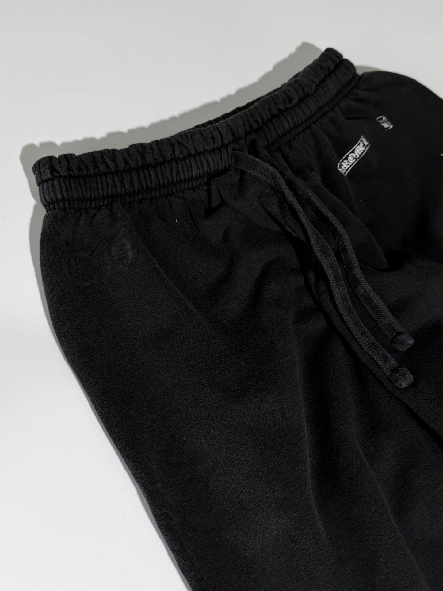 Chrome Hearts Script Black Sweatpants