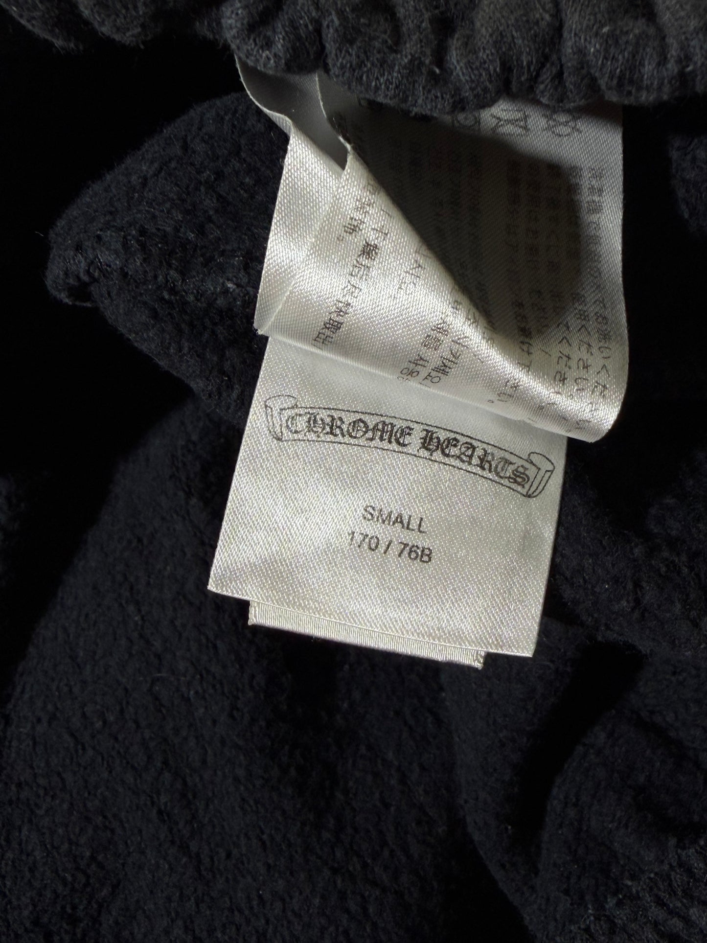 Chrome Hearts Script Black Sweatpants
