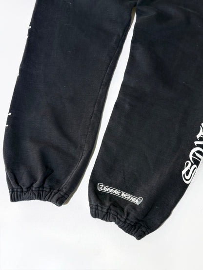 Chrome Hearts Script Black Sweatpants