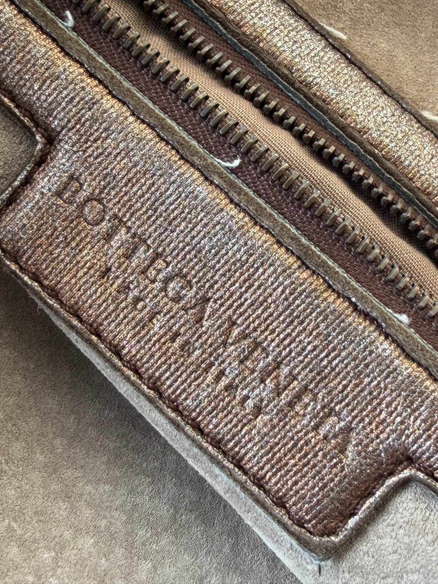 Bottega Veneta Woven Copper Hobo Bag