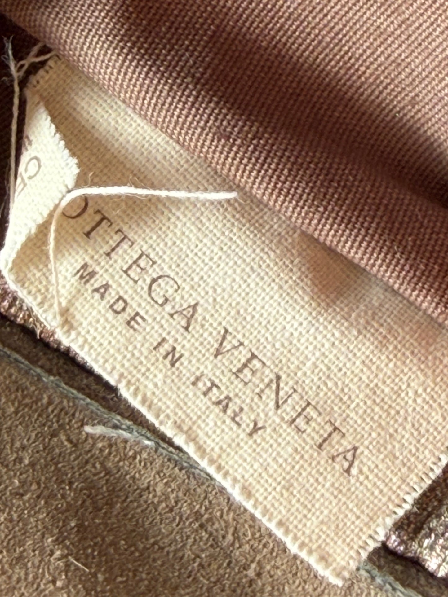 Bottega Veneta Woven Copper Hobo Bag