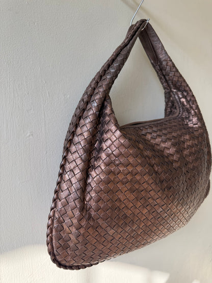 Bottega Veneta Woven Copper Hobo Bag