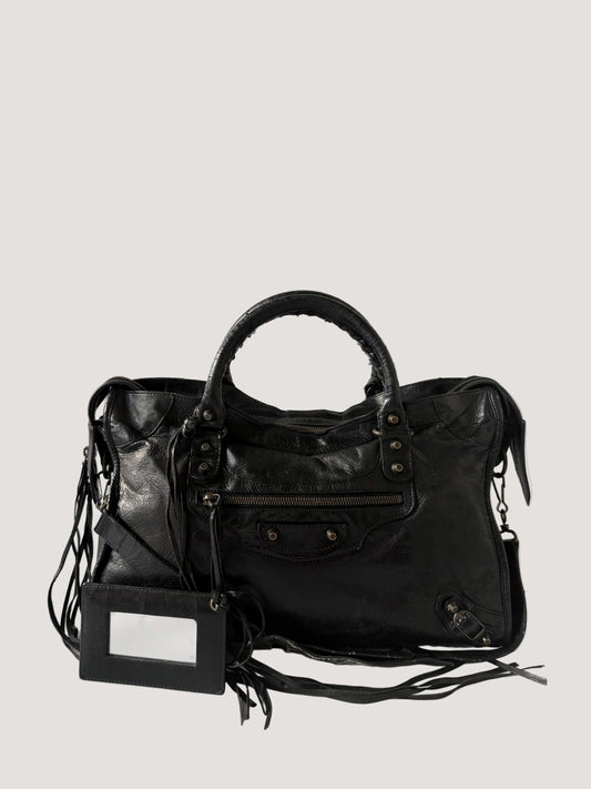2000’s Balenciaga Black Classic City Bag