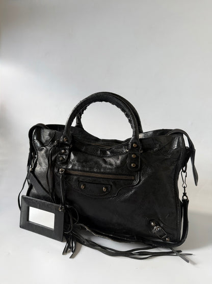 2000’s Balenciaga Black Classic City Bag
