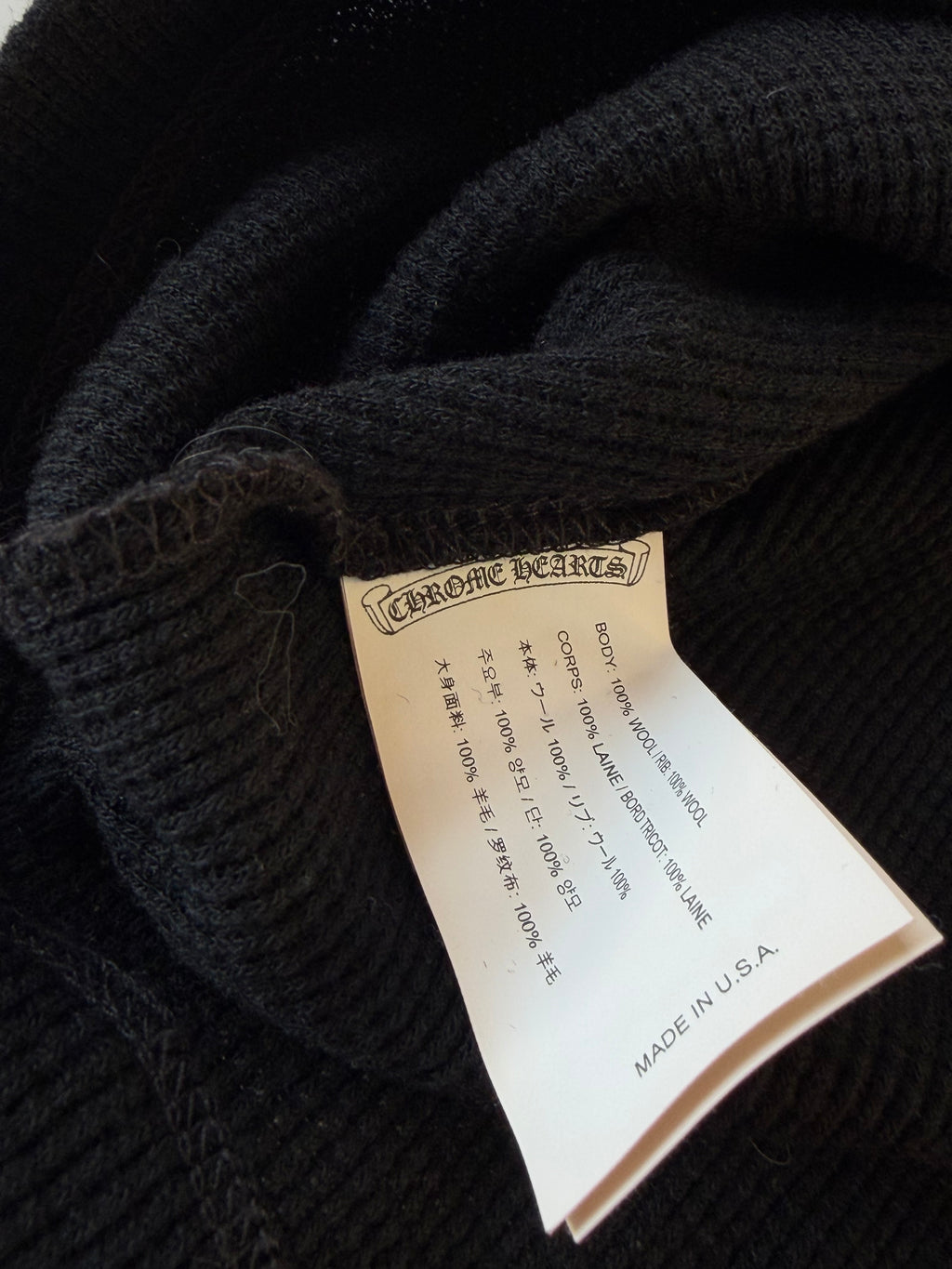 Chrome Hearts Waffle Thermal T-Shirt